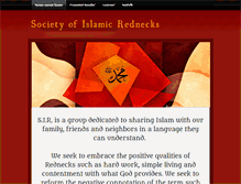 Tablet Screenshot of islamicrednecks.com